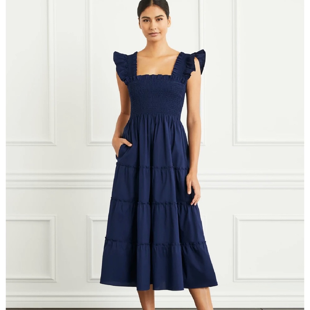 NWT Hill House Ellie Nap Dress in Navy Size Medium